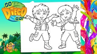 Top 10 Diego Coloring Pages Your Toddler Will Love To Color