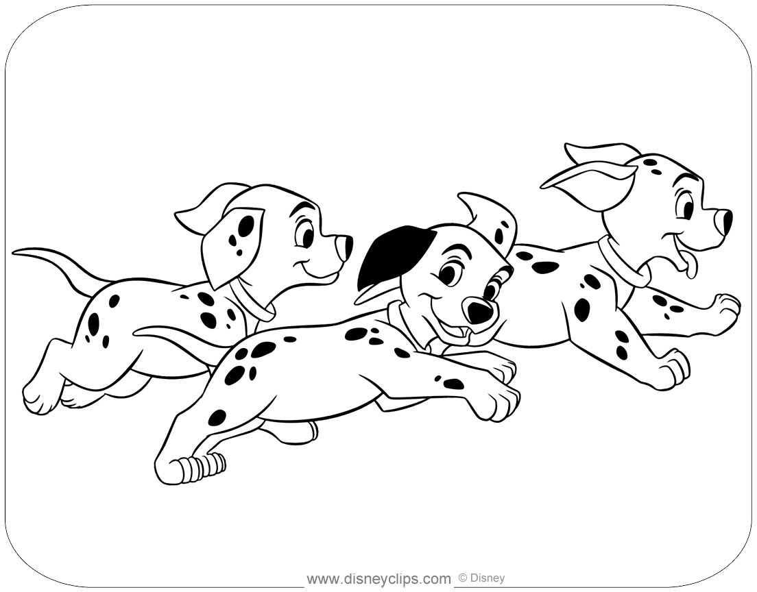 Download Black and White Drawing of Dalmatian Dog with Scarf ...