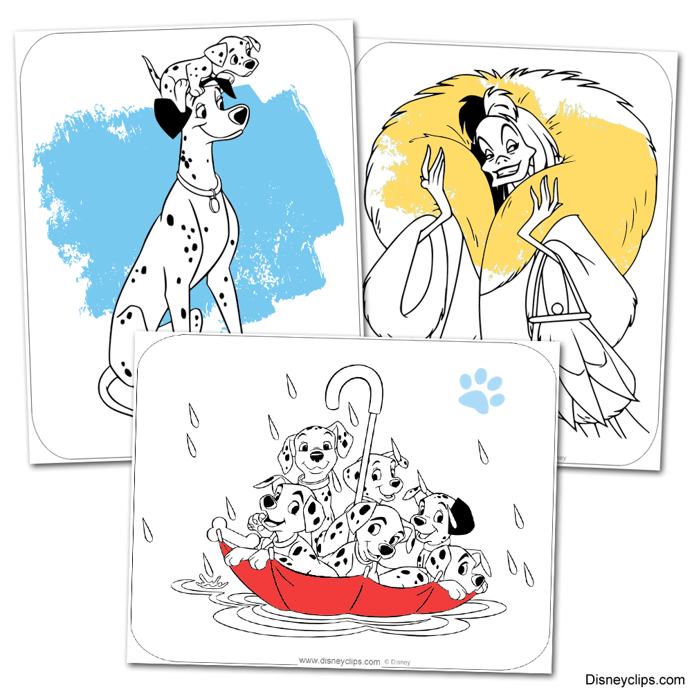 Dalmatian Dog Coloring Page for Kids Stock Vector Image & Art - Alamy