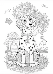 77 Dog Coloring Pages (Free Printables for All Ages)