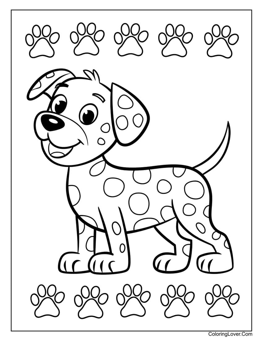 101 Dalmatians Coloring Pages (26 Free PDF Printables)