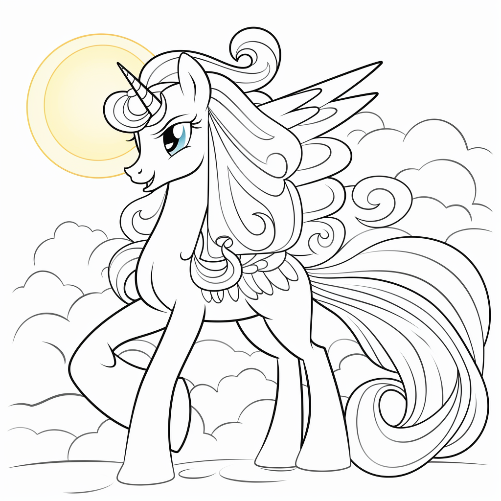 13 Cute My Little Pony Coloring Pages for MLP-Obsessed Kids [Free ...