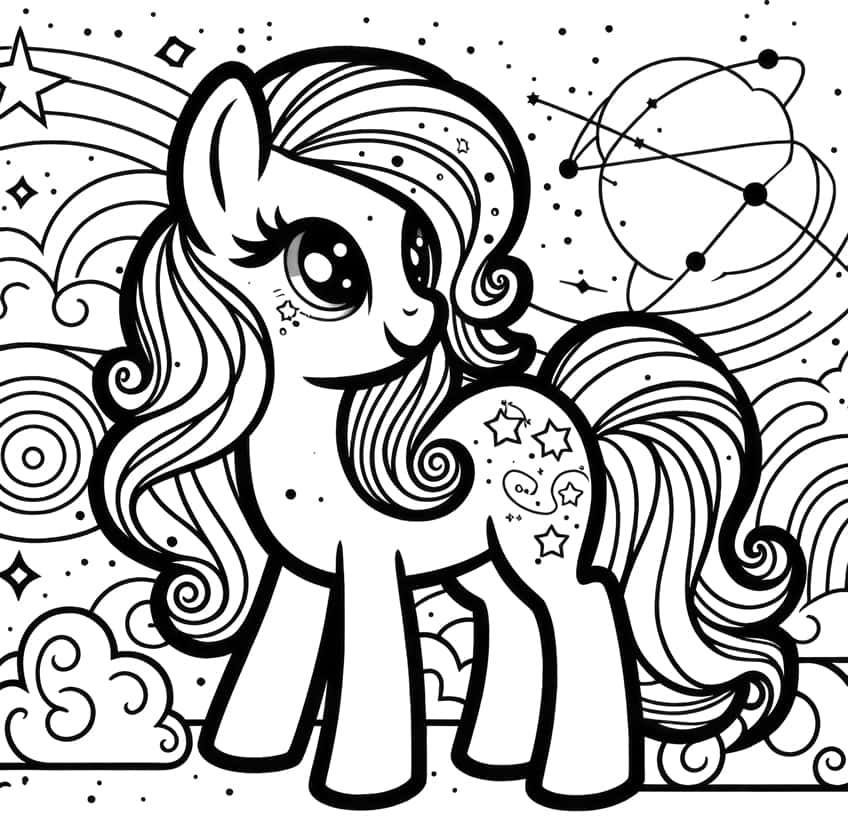 My Little Pony Coloring Pages - 48 New Sheets to Color