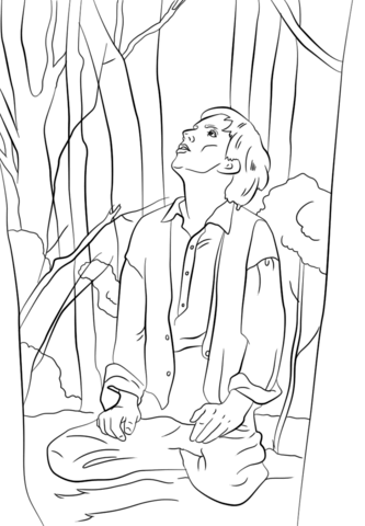 Boy Joseph Smith coloring page | Free Printable Coloring Pages