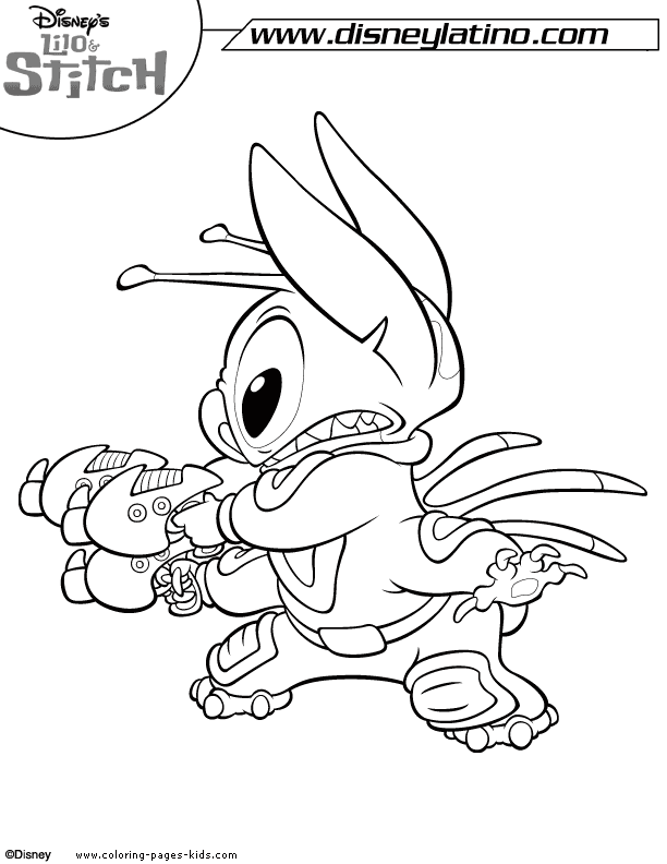 Lilo & Stitch coloring pages. Free printable Disney coloring ...