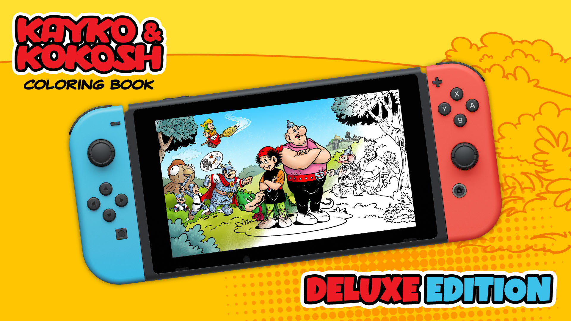 Kayko & Kokosh Coloring Book: Deluxe Edition