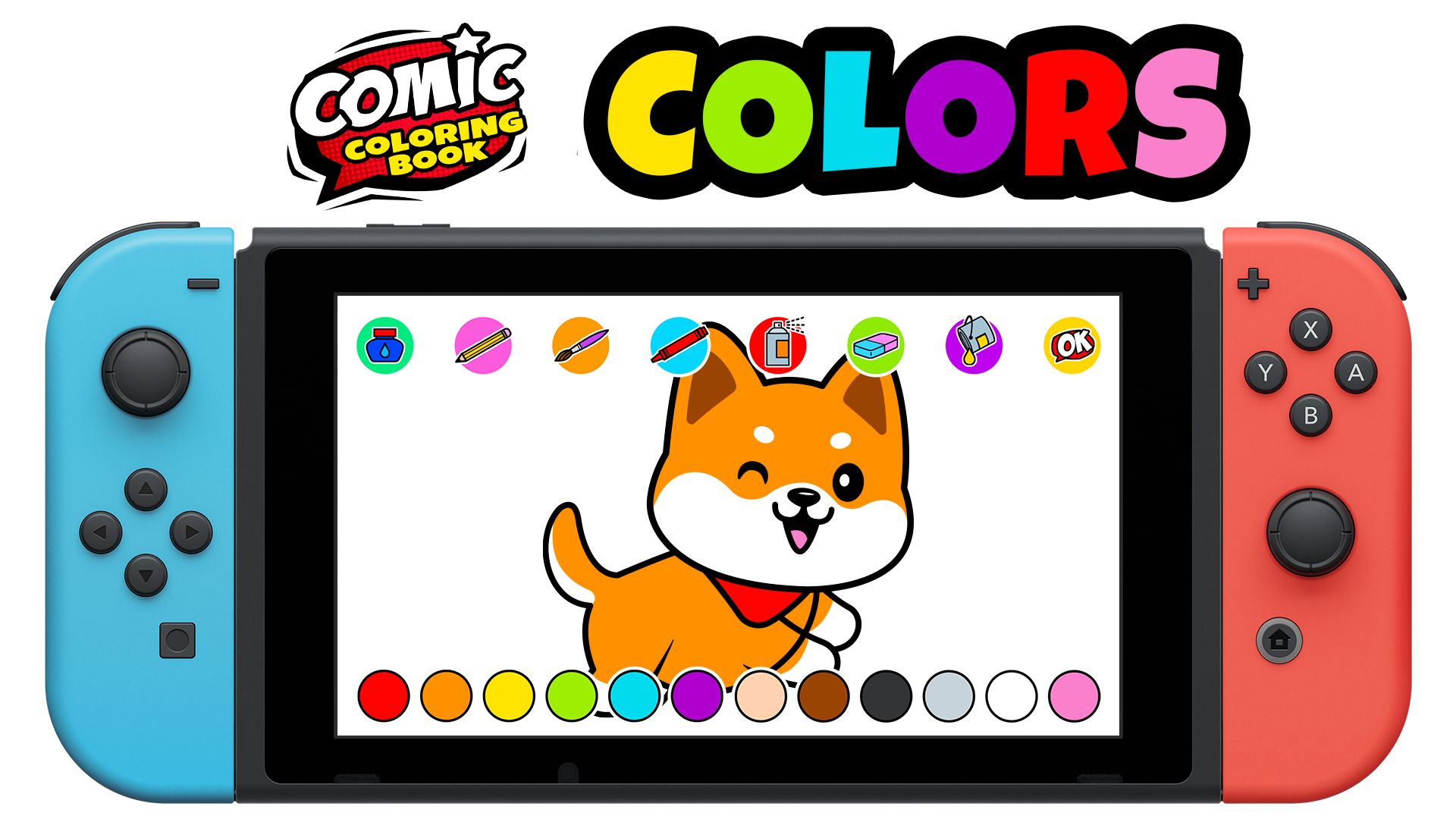 Comic Coloring Book: COLORS / Bundle / Nintendo eShop