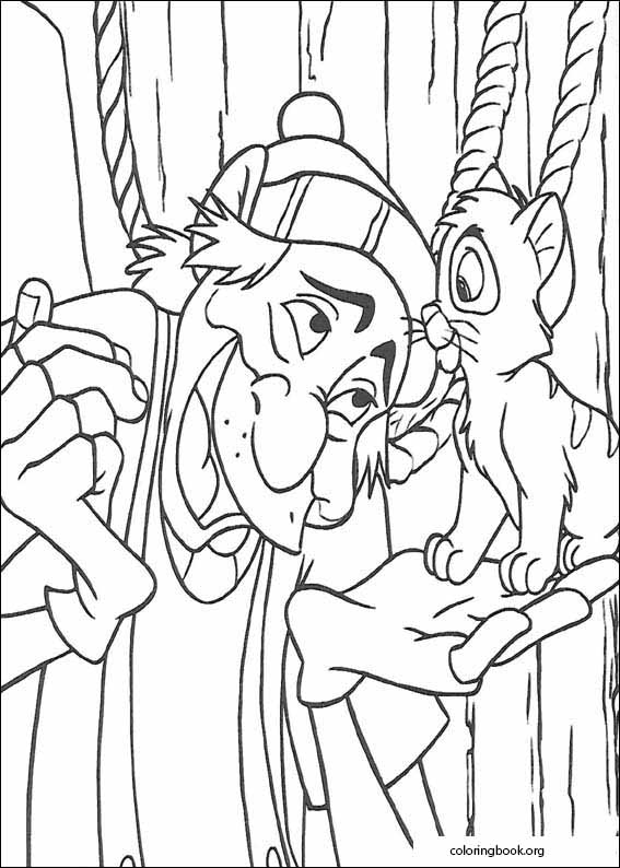 Oliver & Company coloring page (040) @ ColoringBook.org
