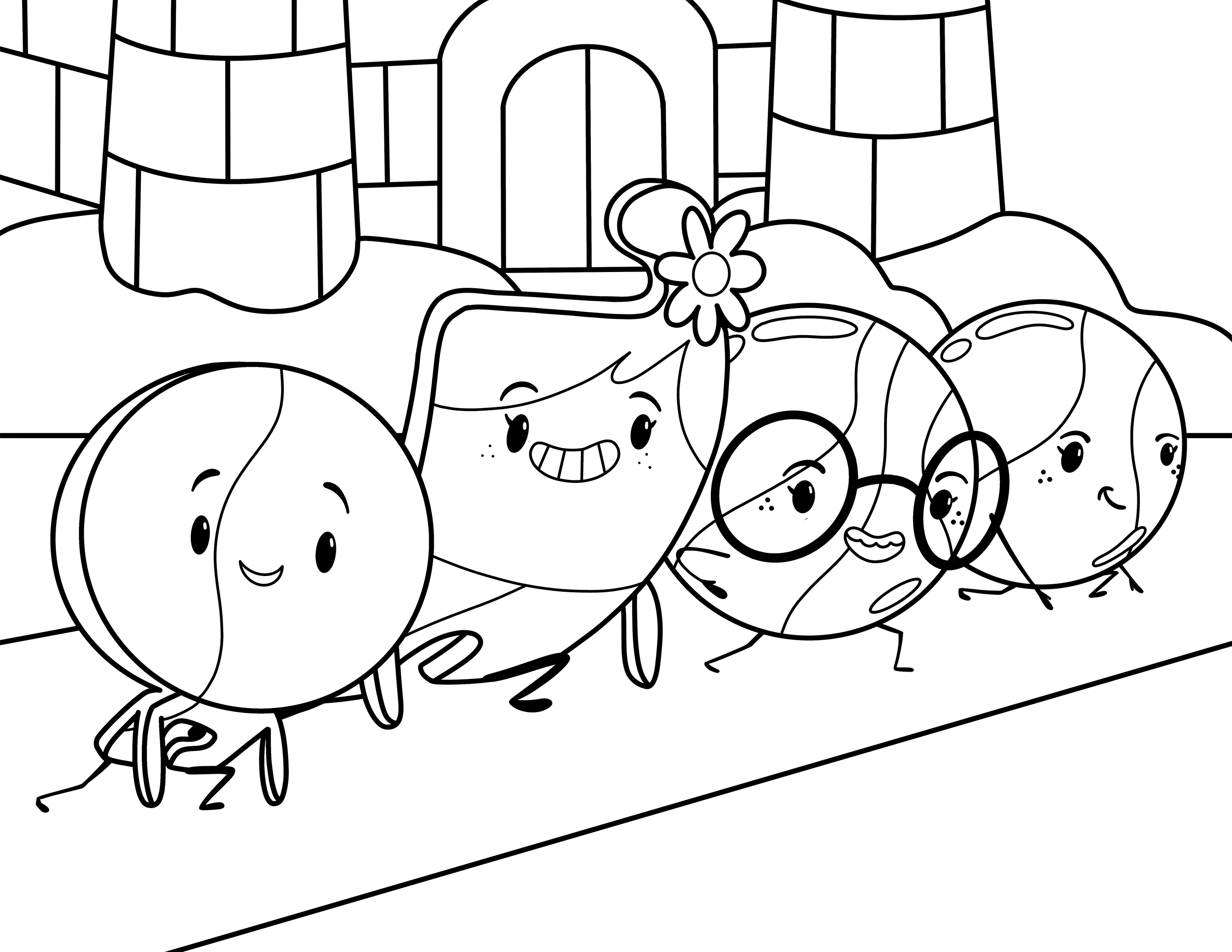 Childrens Cartoon Coloring Pages — DEV DIXIT
