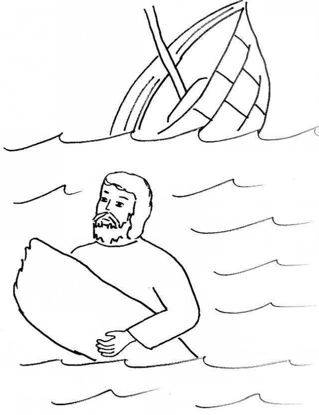 Paul Preaching in Athens coloring page | Free Printable Coloring Pages