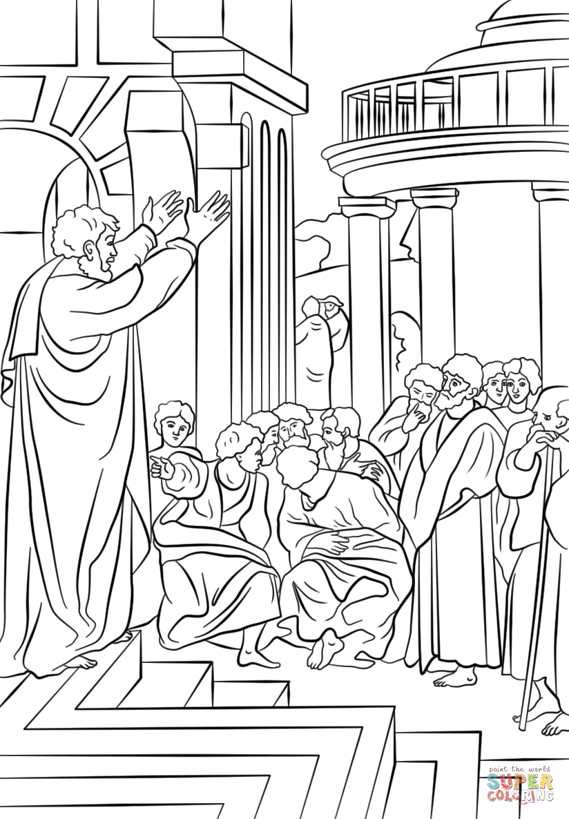 Saints Peter and Paul Coloring Page for Kids 6+ and Adults - Etsy
