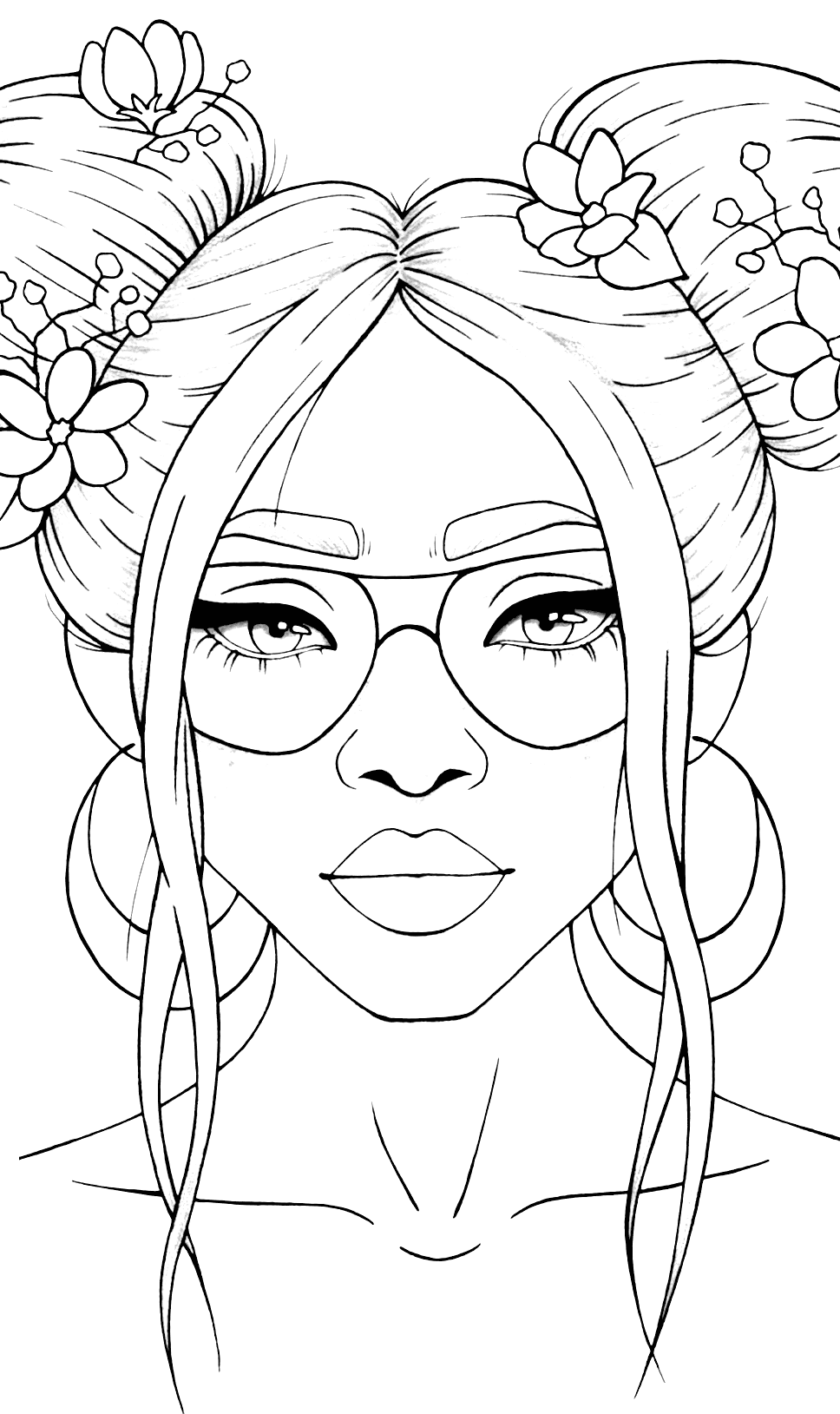 29 Teenage Girls Coloring Pages - Free & Printable for Kids and Adults