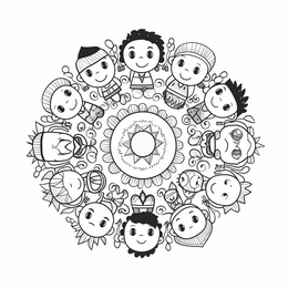 People Coloring Pages: Top 45 Free Printable Designs