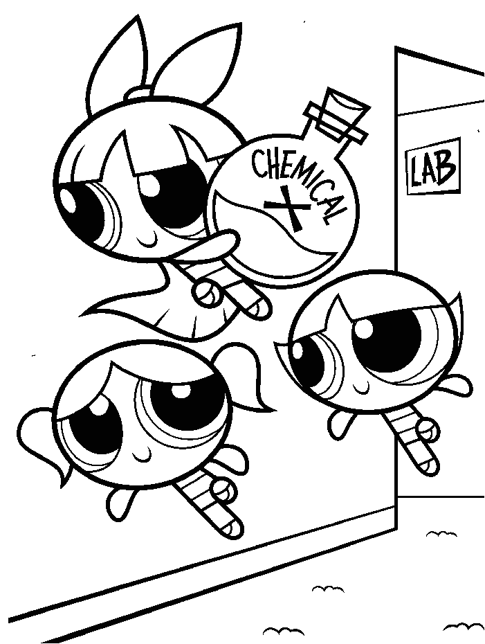 ▷ Powerpuff Girls: Coloring Pages & Books - 100% FREE and printable!