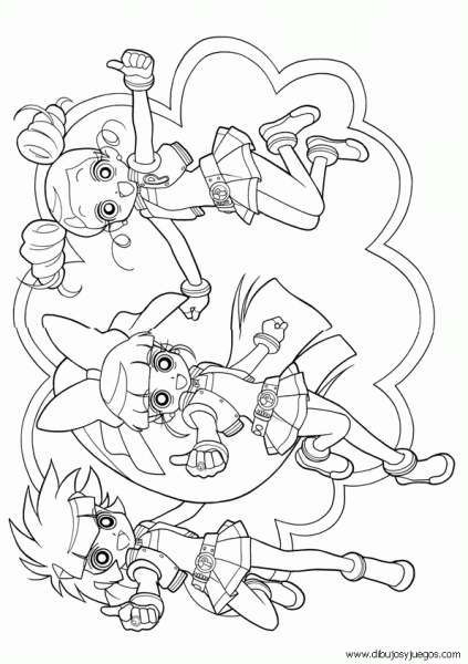 powerpuff-girls-z-004 | Dibujos y juegos, para pintar y colorear