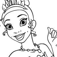 The Princess and the Frog Coloring Pages | Disneyclips.com