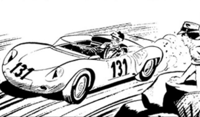 Hot Rod Printable Coloring Page | AllFreePaperCrafts.com