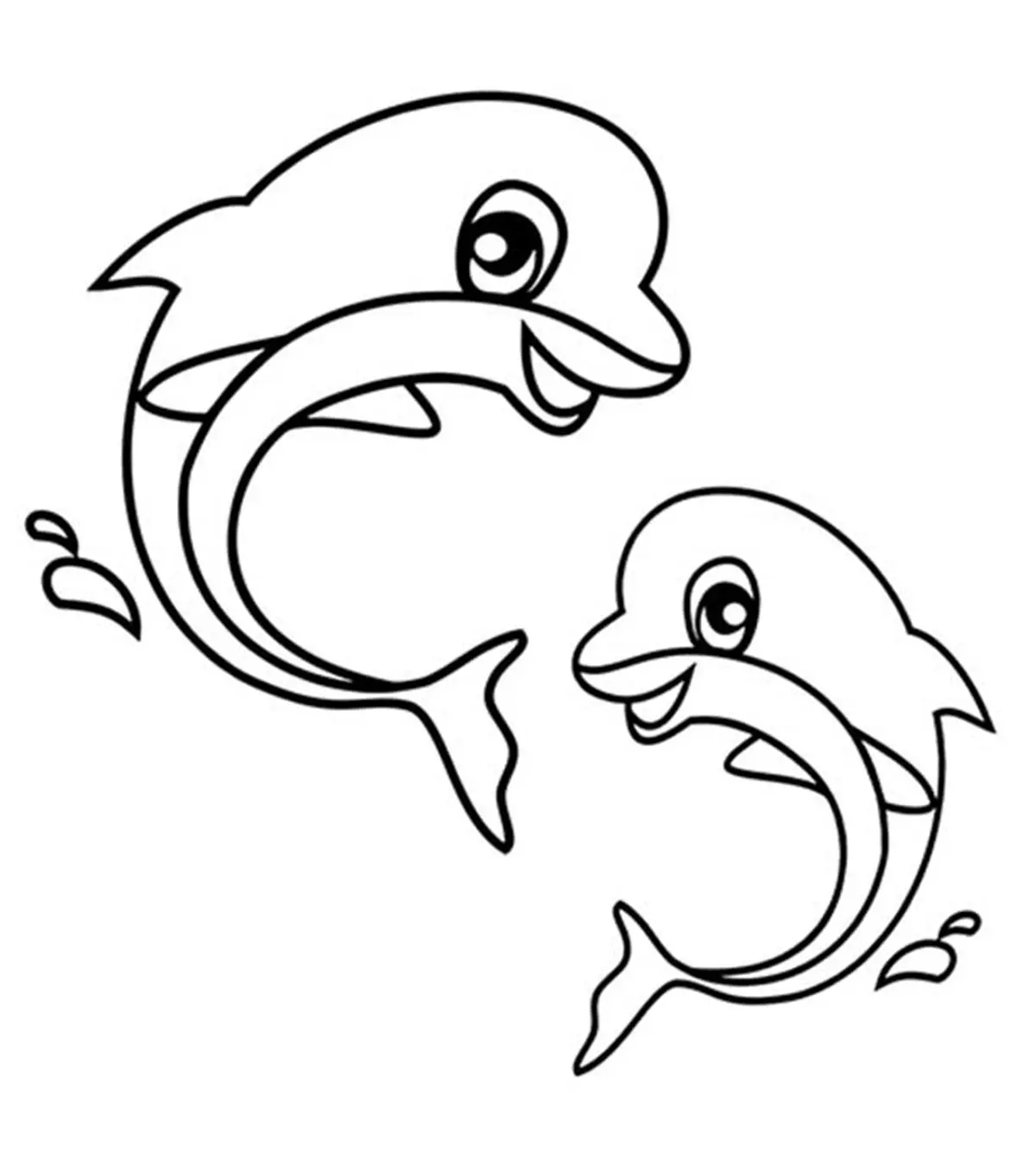 Top 15 Free Printable Sea Animals Coloring Pages For Toddlers