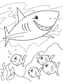 Oceans | Free Coloring Pages | crayola.com