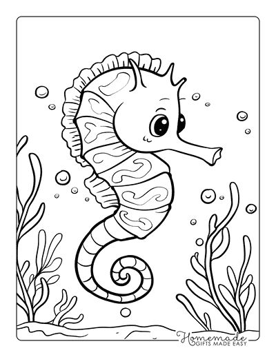 Printable Ocean Coloring Pages (free PDFs)